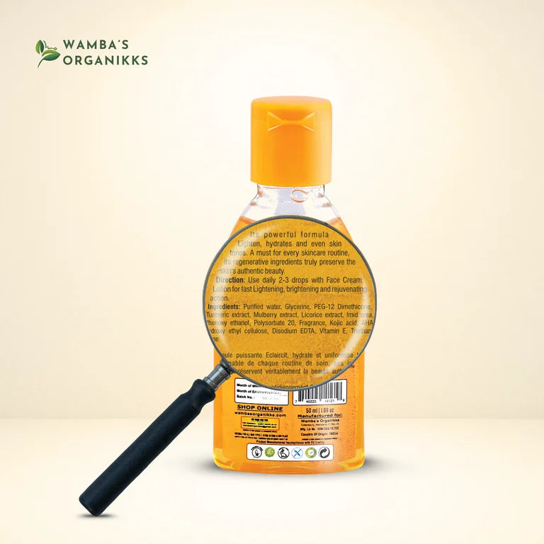 Turmeric Brightening Serum – Fades Dark Spots, Hydrates & Evens Skin Tone 1.69oz