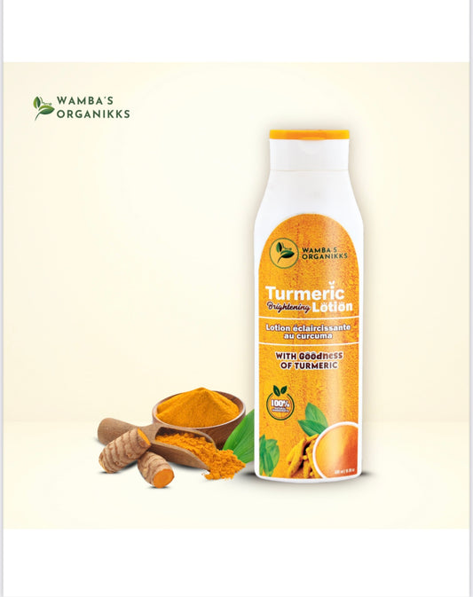 Turmeric Brightening Lotion 500ml – Even Tone, Hydration & Glow Skincare